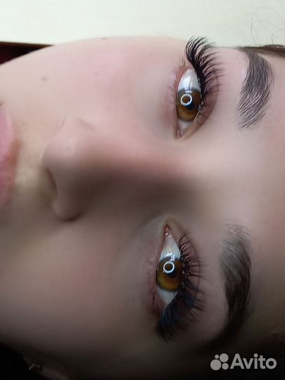 Наращивание ресниц на дому