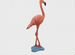 Фигурка - Фламинго (цвет: тёмно-р�озовый)