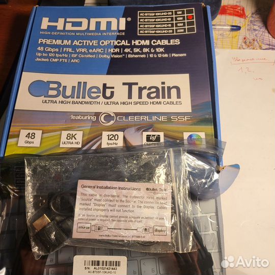 Hdmi кабель AV Edge AC-btssf-10kuhd-10