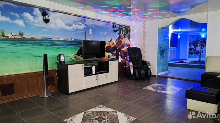 Сауна с бассейном