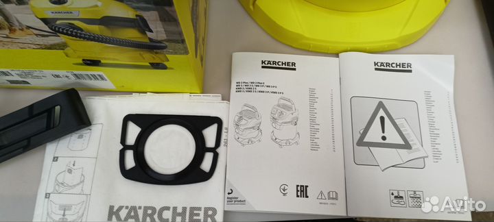 Пылесос Karher WD 2 Plus