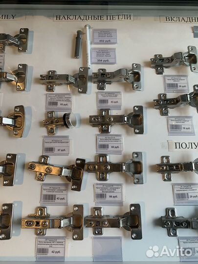 Петли мебельные