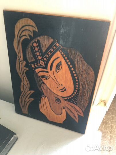 Настенное панно из дерева