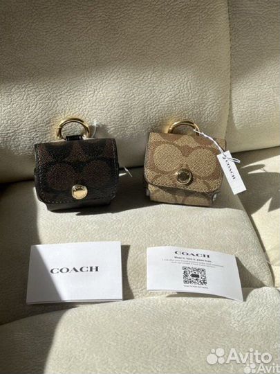 Чехол для наушников coach (оригинал)