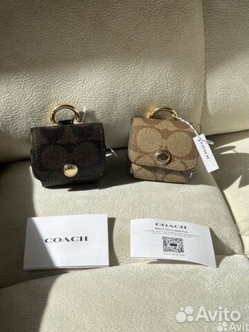 Чехол для наушников coach (оригинал)