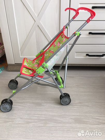 Коляска игрушечная кукольная