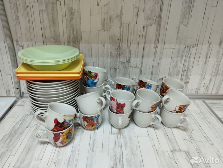 Посуда разная