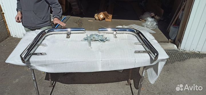 Защита задняя уголки Toyota HiLux