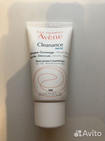 Маска-скраб с AHA-PHA кислотами avene cleanance