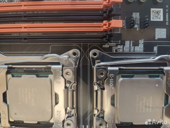 Комплект материнская плата x99 + 2680v4