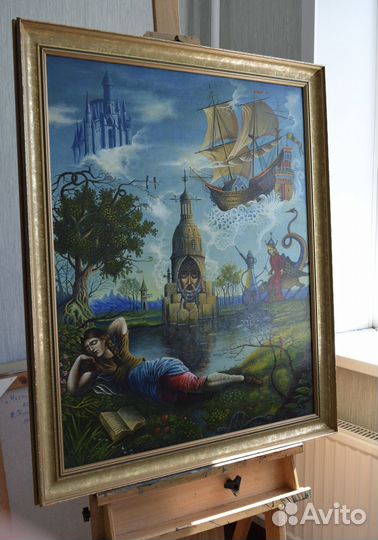 Картина маслом на холсте