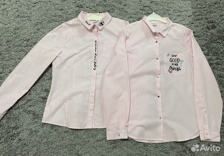 Блузка рубашка для девочки