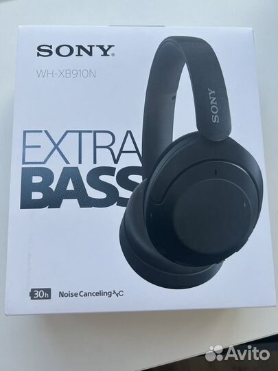 Беспроводные наушники Sony wh-xb910n новые