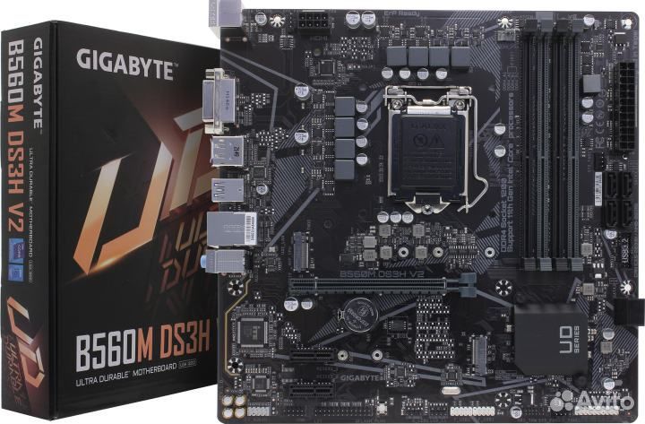 Материнская плата 1х Socket LGA1200 gigabyte Ultra