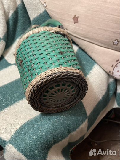 Бутыль для вина стекло 5литров с пробкой