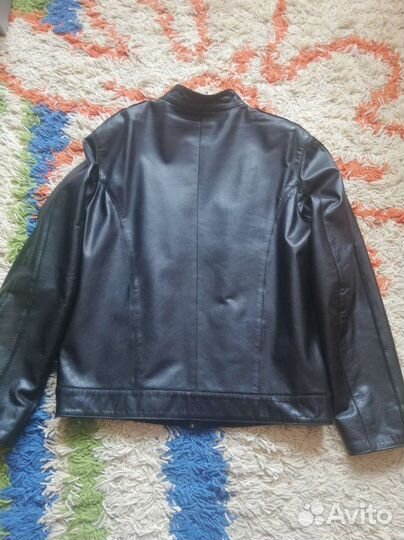 Кожаная куртка мужская