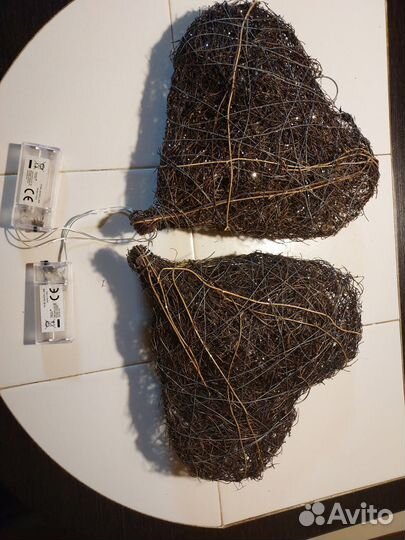 Декор для дома. Два сердца