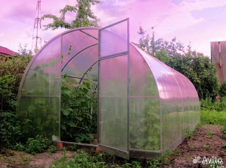 Теплица арочная