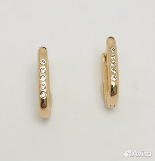 Серьги из мед.сплава