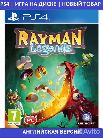 Rayman Legends PS4 Английская версия