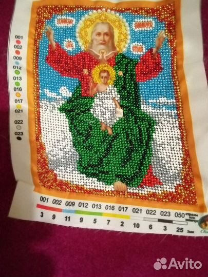 Вышивка бисером иконы