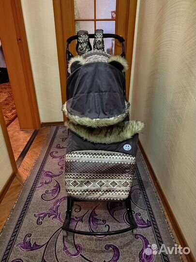 Коляска санки