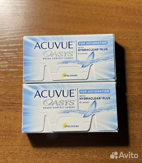 Линзы контактные acuvue oasys astigmatism