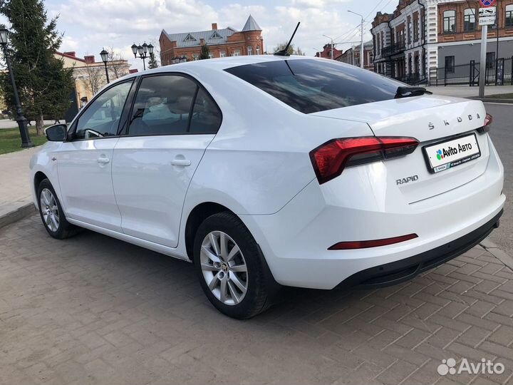 Skoda Rapid 1.6 AT, 2021, 157 555 км