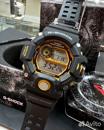 Новые часы casio g-shock GW-9400Y-1D