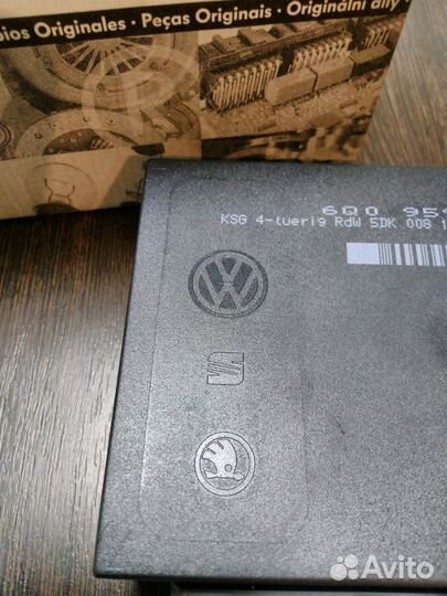 6Q0959433E Блок управления системами комфорта