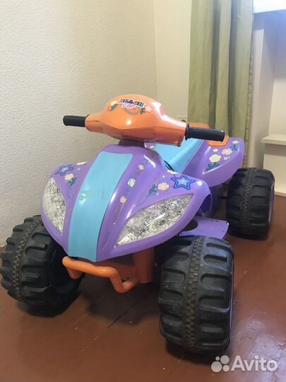 Квадроцикл детский электрический бу