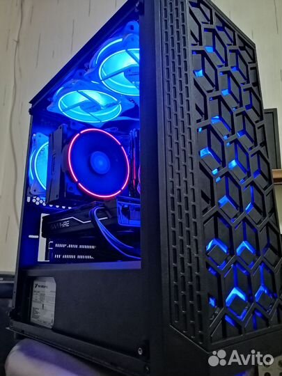 Игровой системный блок i3-10100f/ Rx 590 8gb/ 16gb