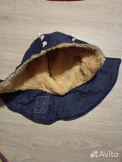 Подшлемник на натуральном меху