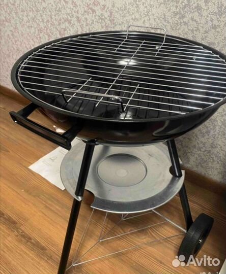 Новый гриль угольный
