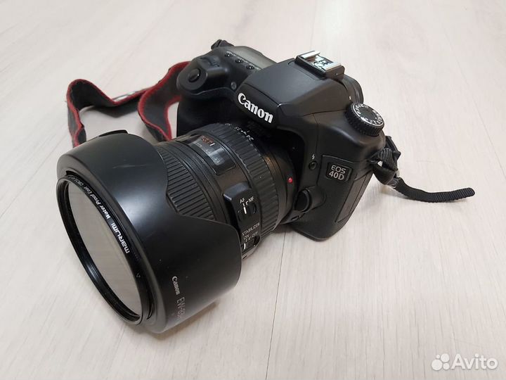Фотоаппарат Canon 40D+обьектив EF24-105