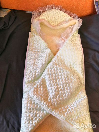 Конверт на выписку на овчине