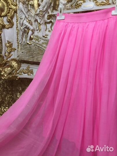 Юбка плиссированная фатин Италия