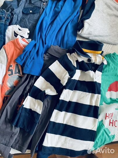 Одежда и обувь пакетом на мальчика 116 122