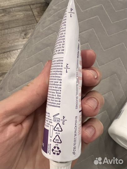 Краска alfaparf milano colorwear 7.1 и оксид 1,5%