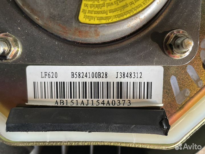 Подушка безопасности в рулевое колесо solano 620