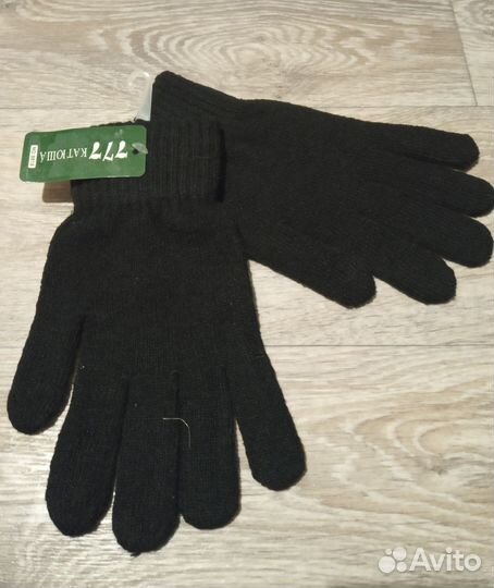 Перчатки мужские фибра/шерсть