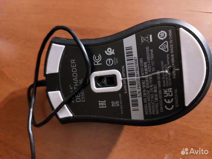 Игровая мышь razer deathadder essential