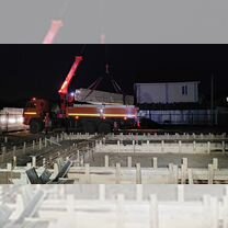 Аренда и услуги манипулятора-вездехода, стрела 7 т, 19 м, борт 9 т, 6 м, Щёлково