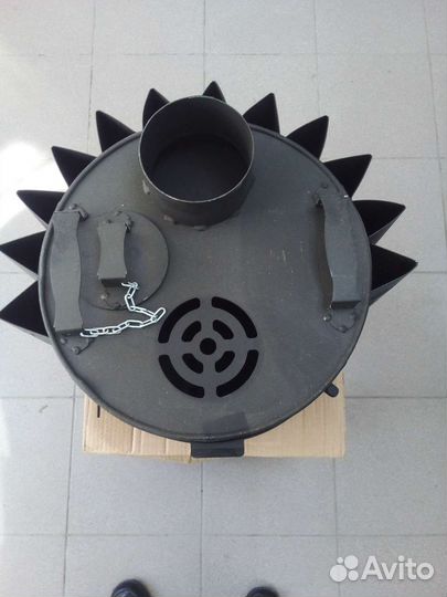 Печь дровяная походная 