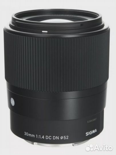 Объектив AF 30mm f1.4 DC DN Contemporary Canon