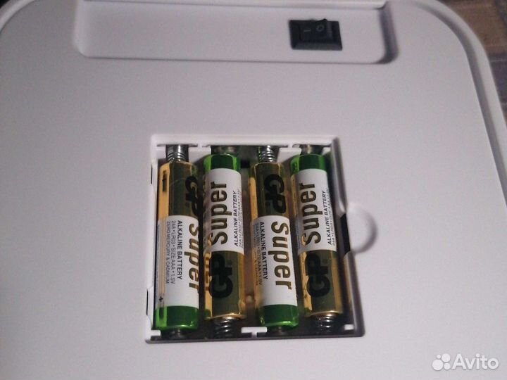 Зеркало с подсветкой настольное