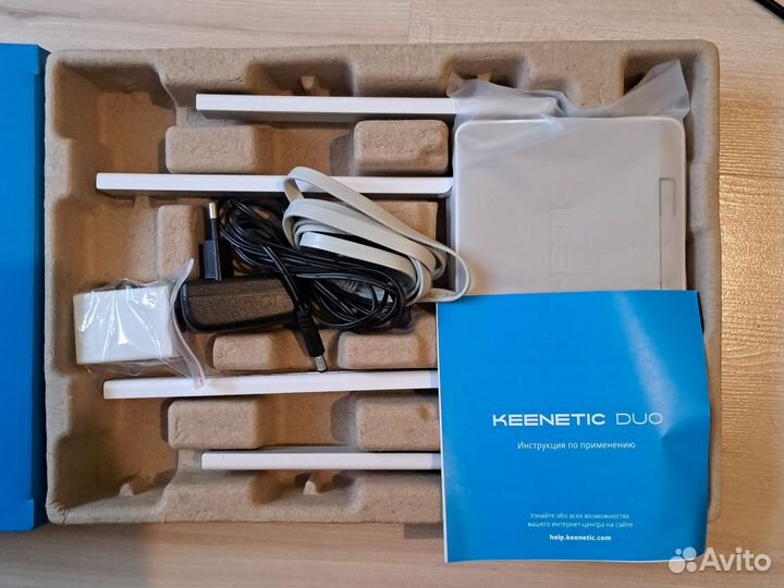 Wifi роутер keenetic duo