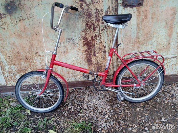 Старинный велосипед Кама СССР на ходу