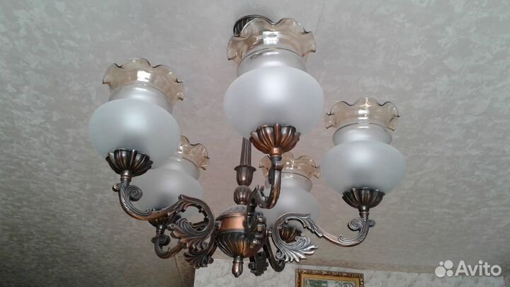 Люстра 5-рожковая