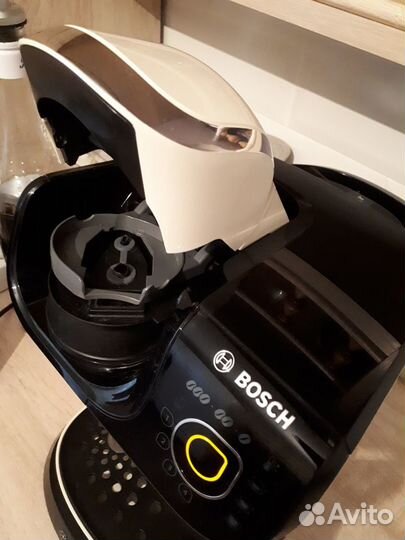 Капсульная кофемашина Bosch, цвет бежевый